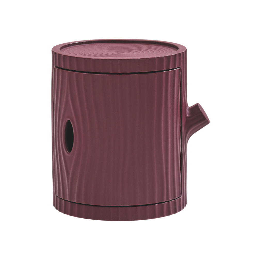 TRONCO container burgundy purple