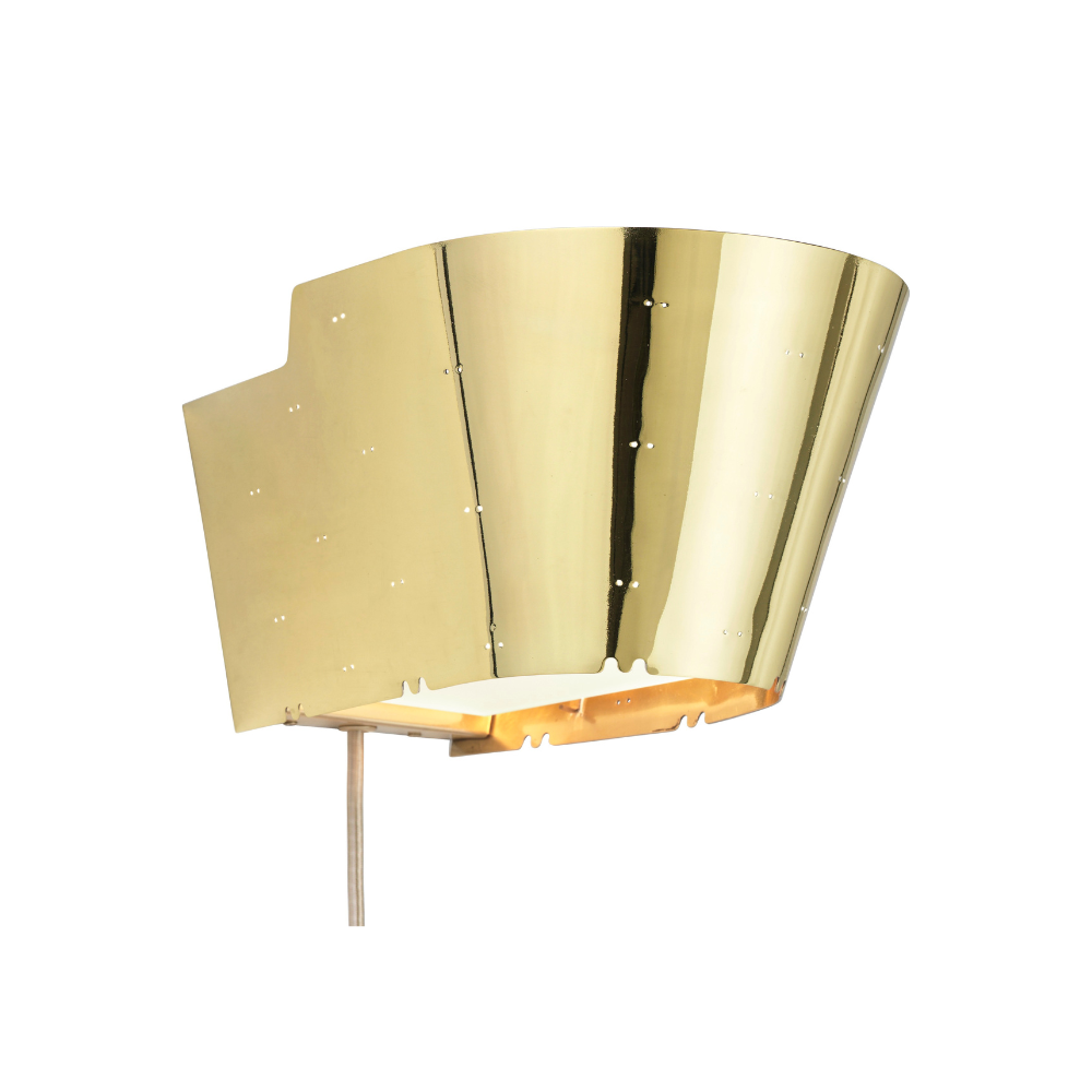 Wandleuchte 9464 poliertes Messing