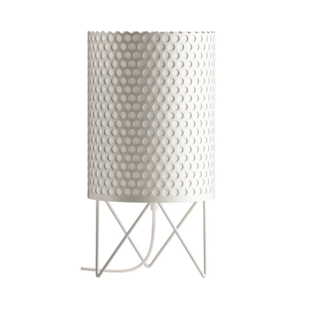 ABC table lamp white