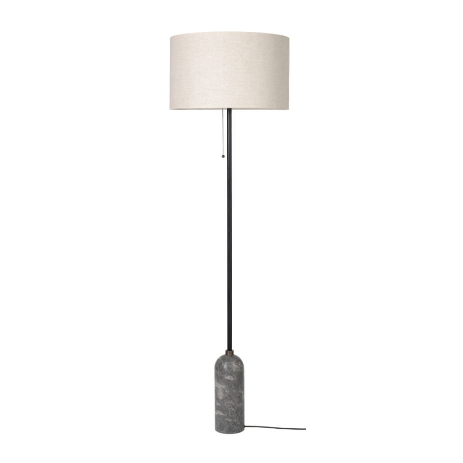 Stehlampe GRAVITY grauer Marmor