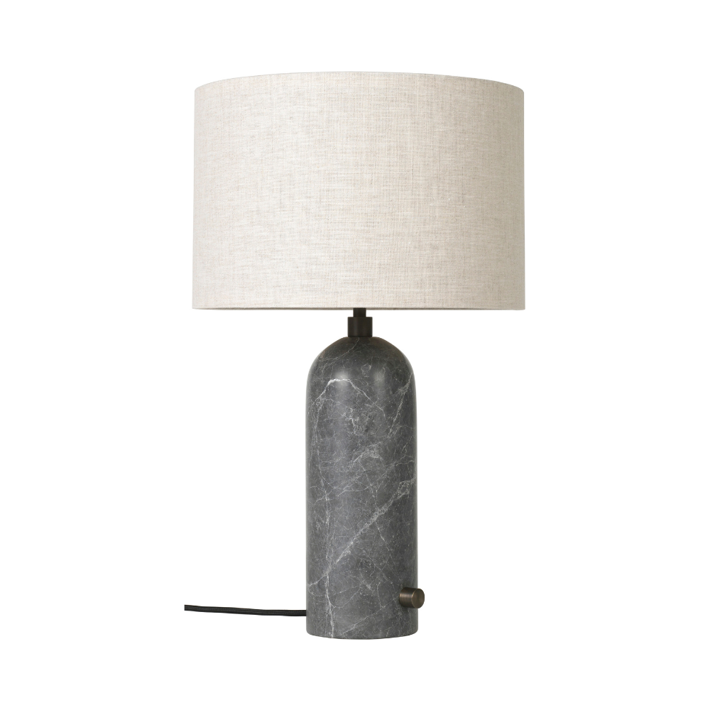 Tischlampe GRAVITY grauer Marmor