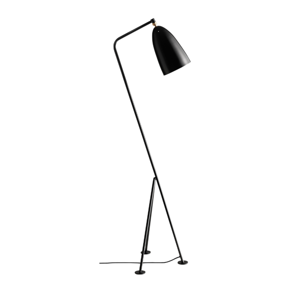 Stehlampe Dreibein GRÄSHOPPA schwarz matt