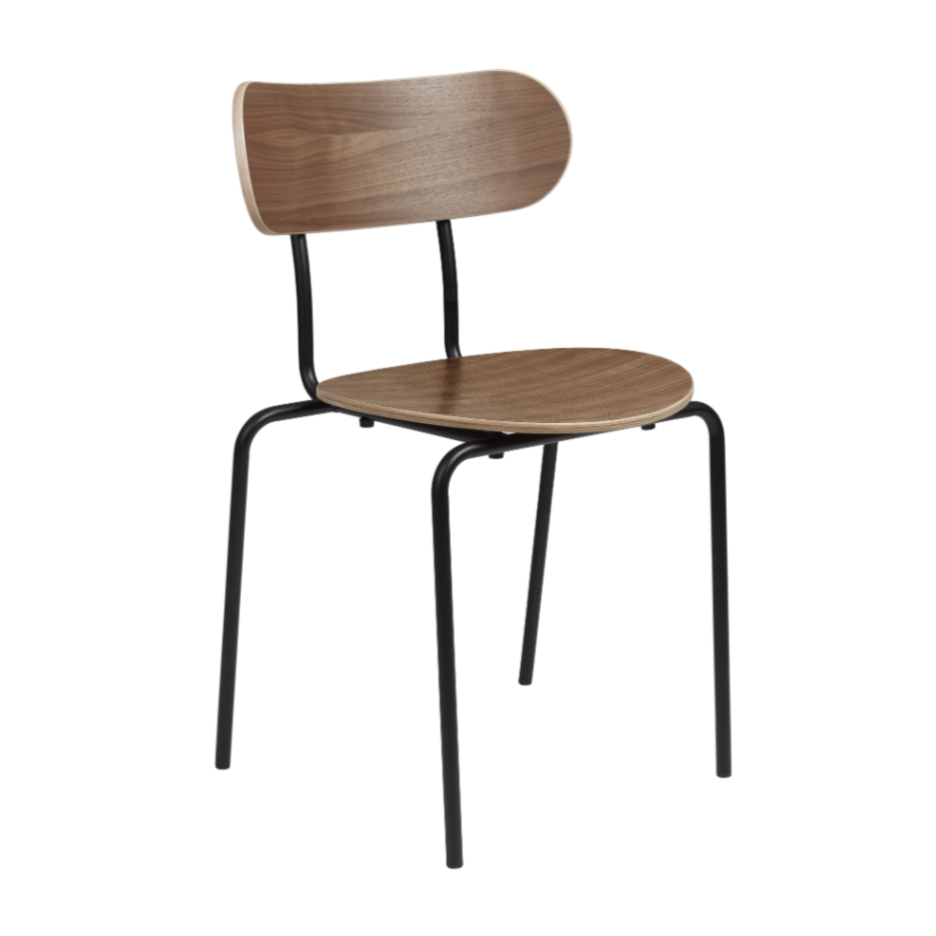 COCO Chair walnut wood