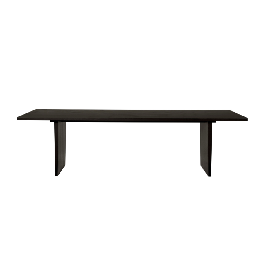 Tisch PRIVATE schwarz Eschenfurnier