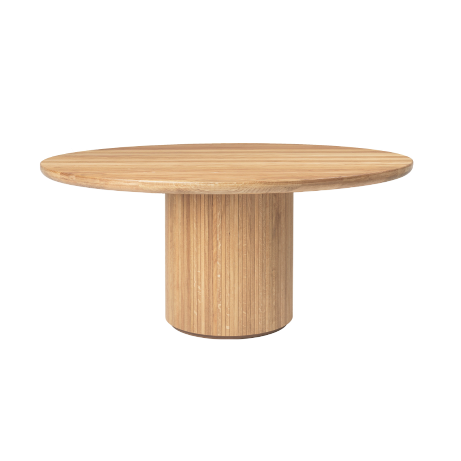 MOON Lite Round Table Oak Wood