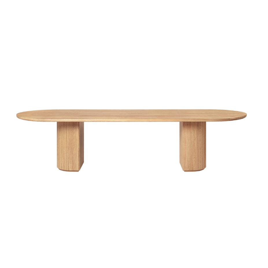 MOON lite table oak wood
