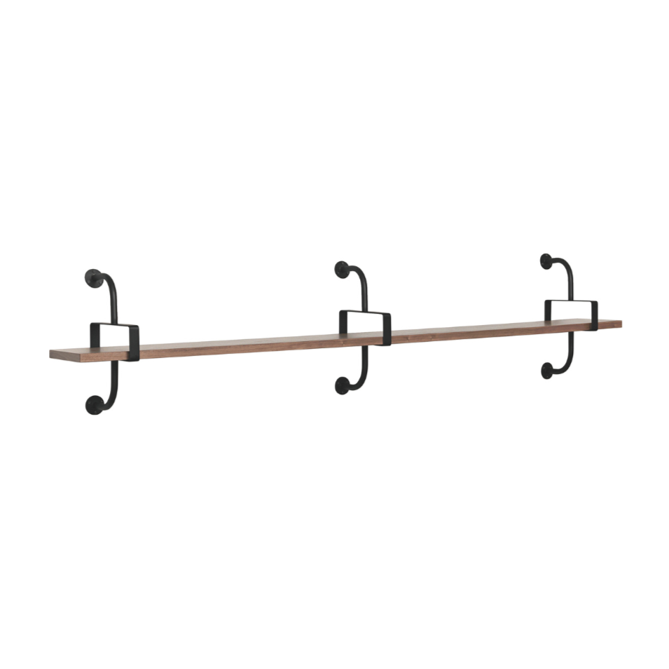 Double Shelf DÉMON walnut wood
