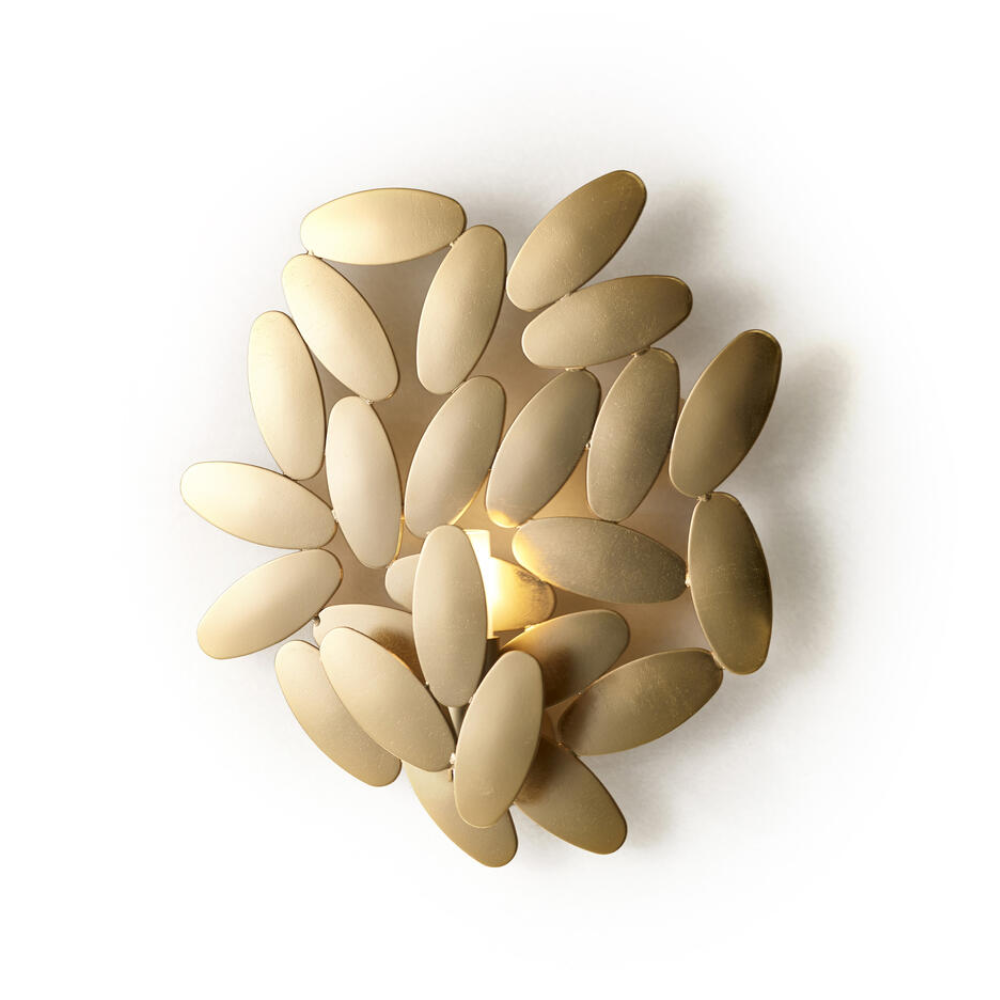 Wandleuchte FOLIAE gold
