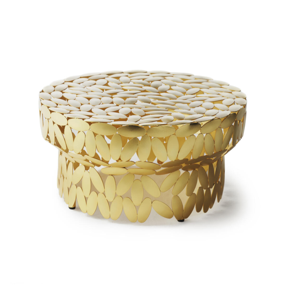 Kaffeetisch FOLIAE gold