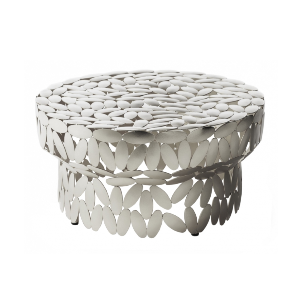 Kaffeetisch FOLIAE silber