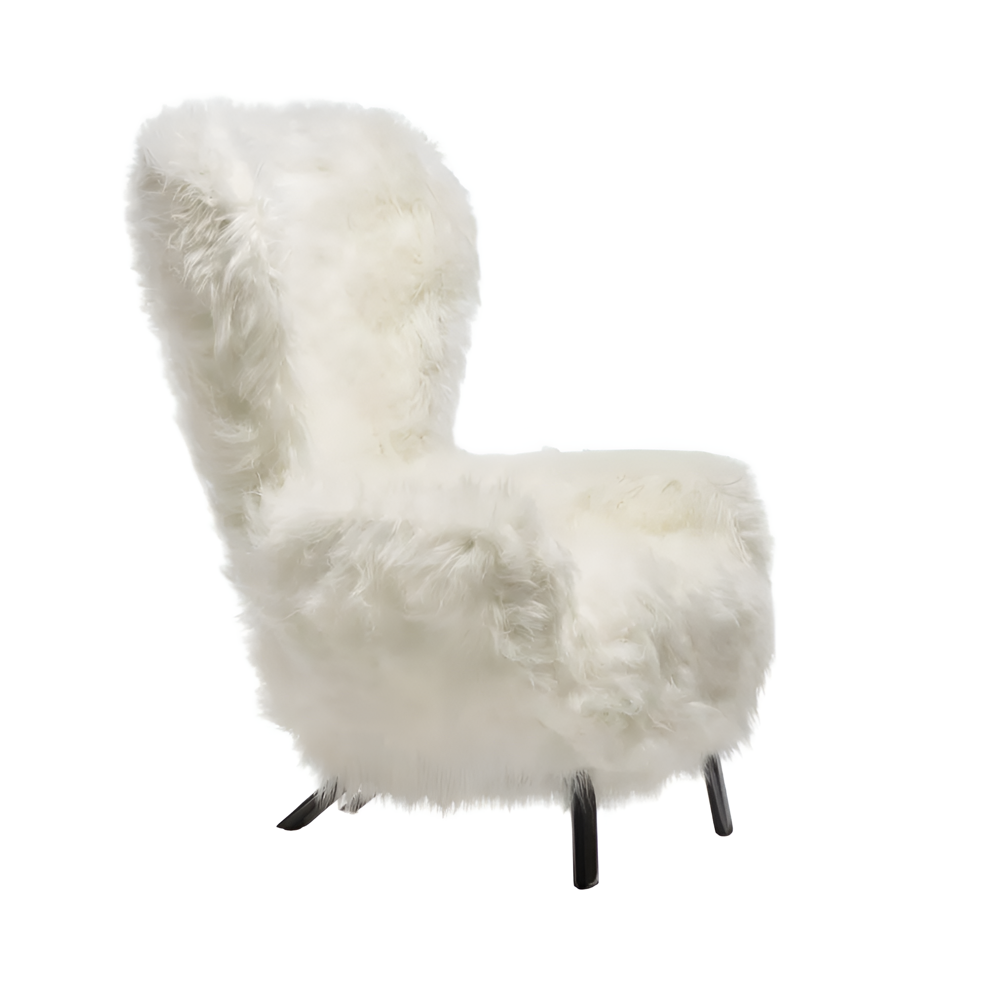 GUELFO FUR Armchair White