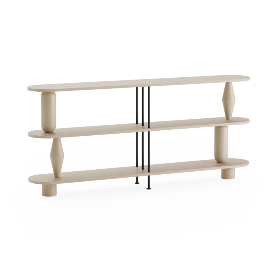 VAZOO DUO Shelf Cream Oak Wood