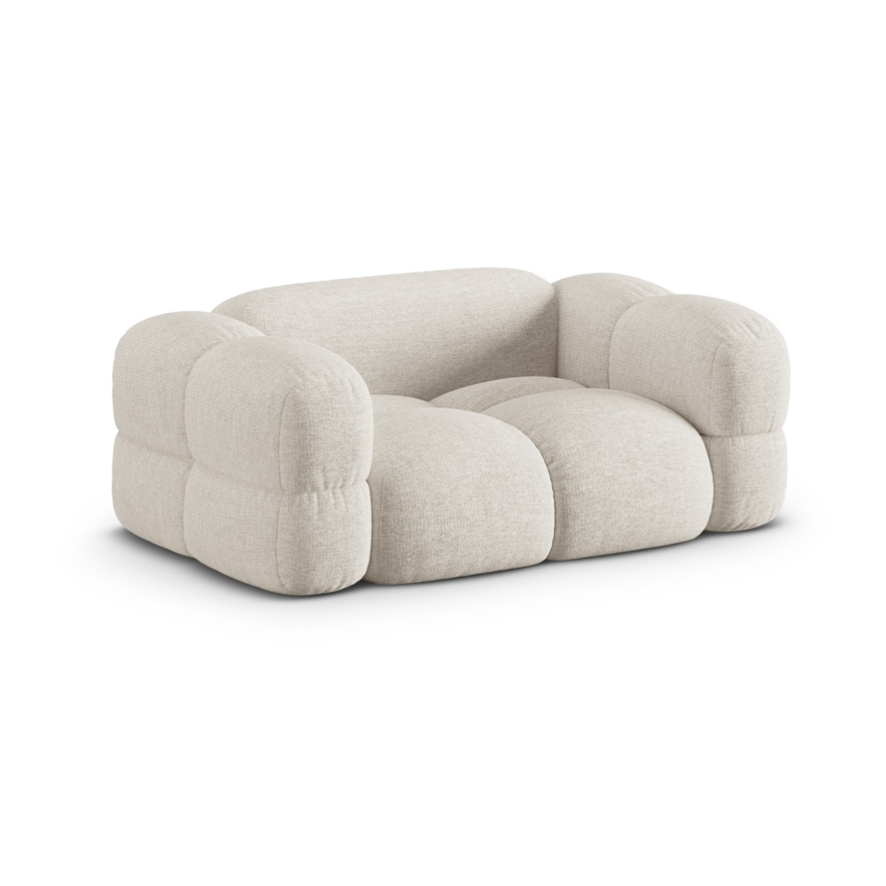 LORETTO Light Beige 2-Seater Sofa