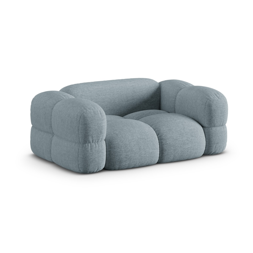 2-seater Sofa LORETTO pastel blue