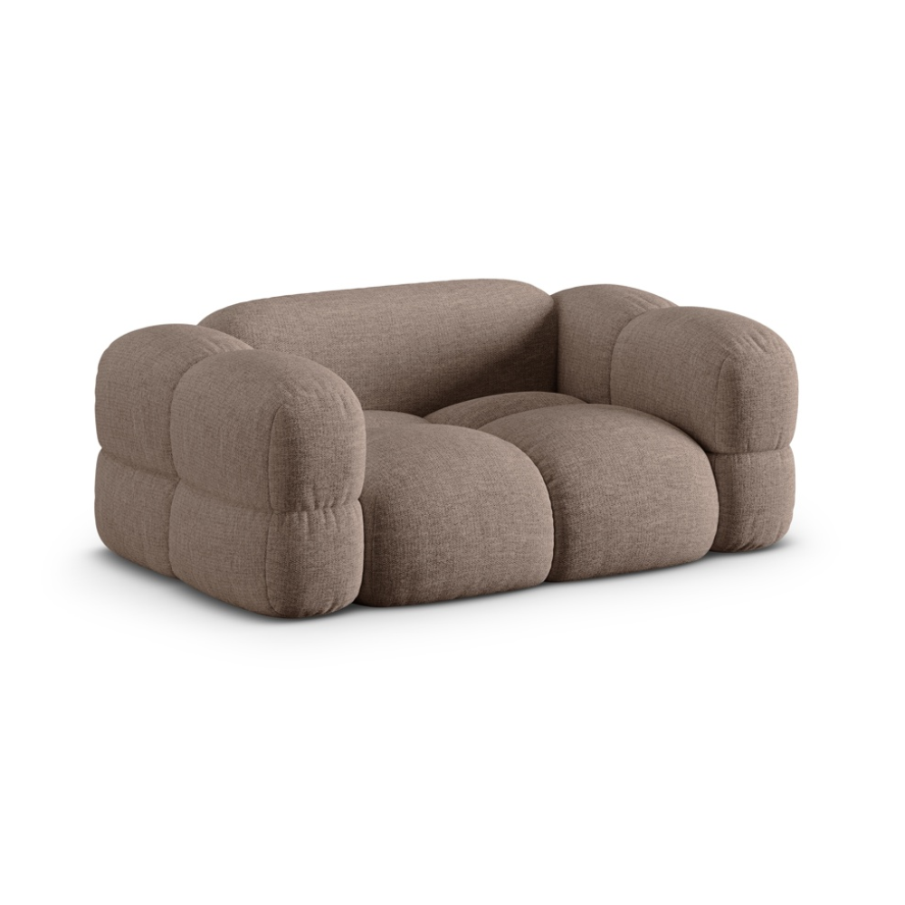 LORETTO cappuccino 2-seater sofa