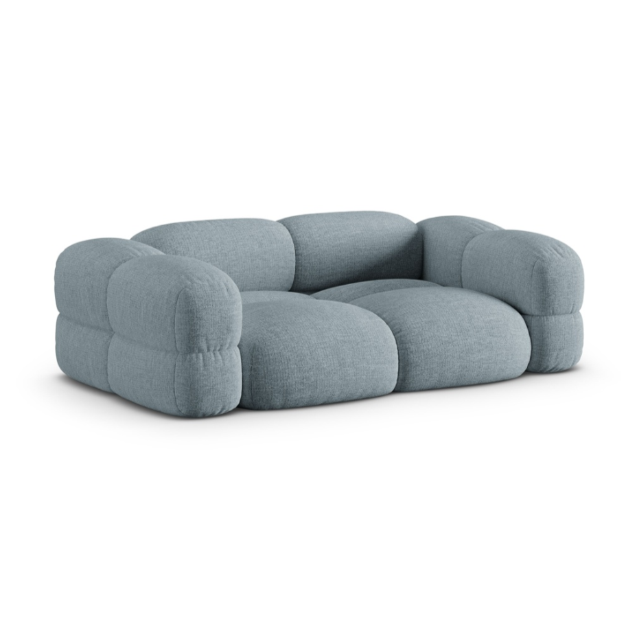 LORETTO 3-Seater Sofa Pastel Blue