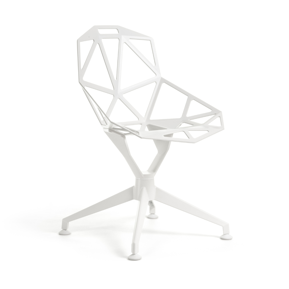 CHAIR_ONE_4STAR Drehstuhl weiß