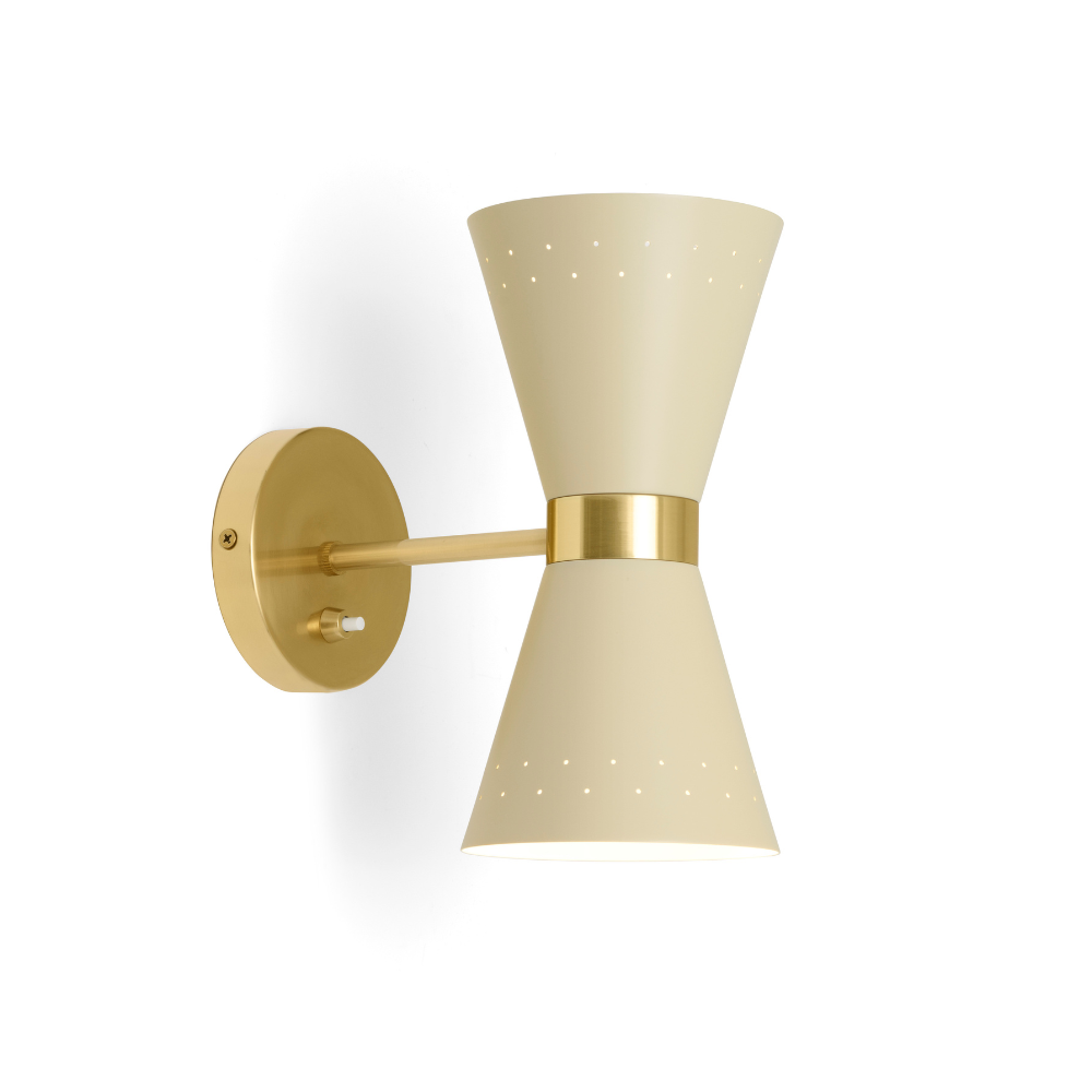 COLLECTOR beige wall lamp