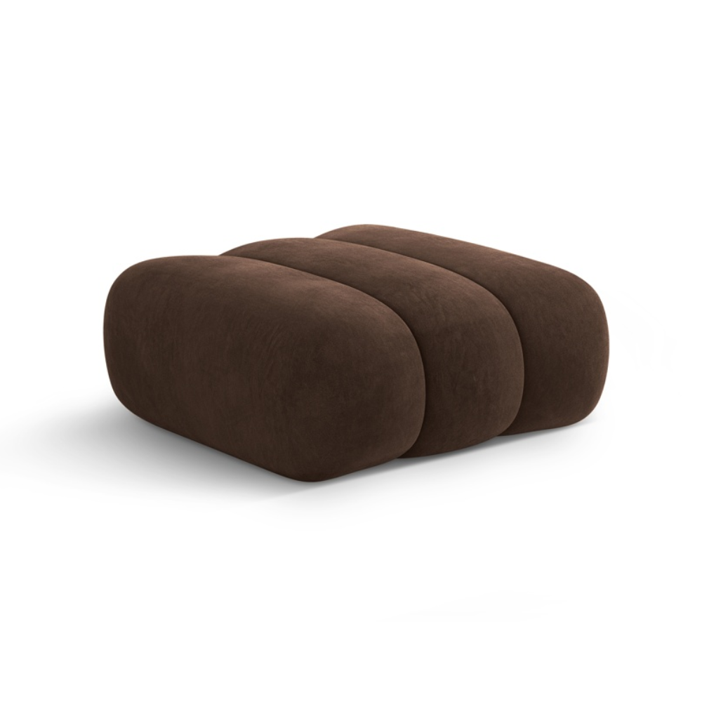 Chocolate Velvet Pouf KOGE