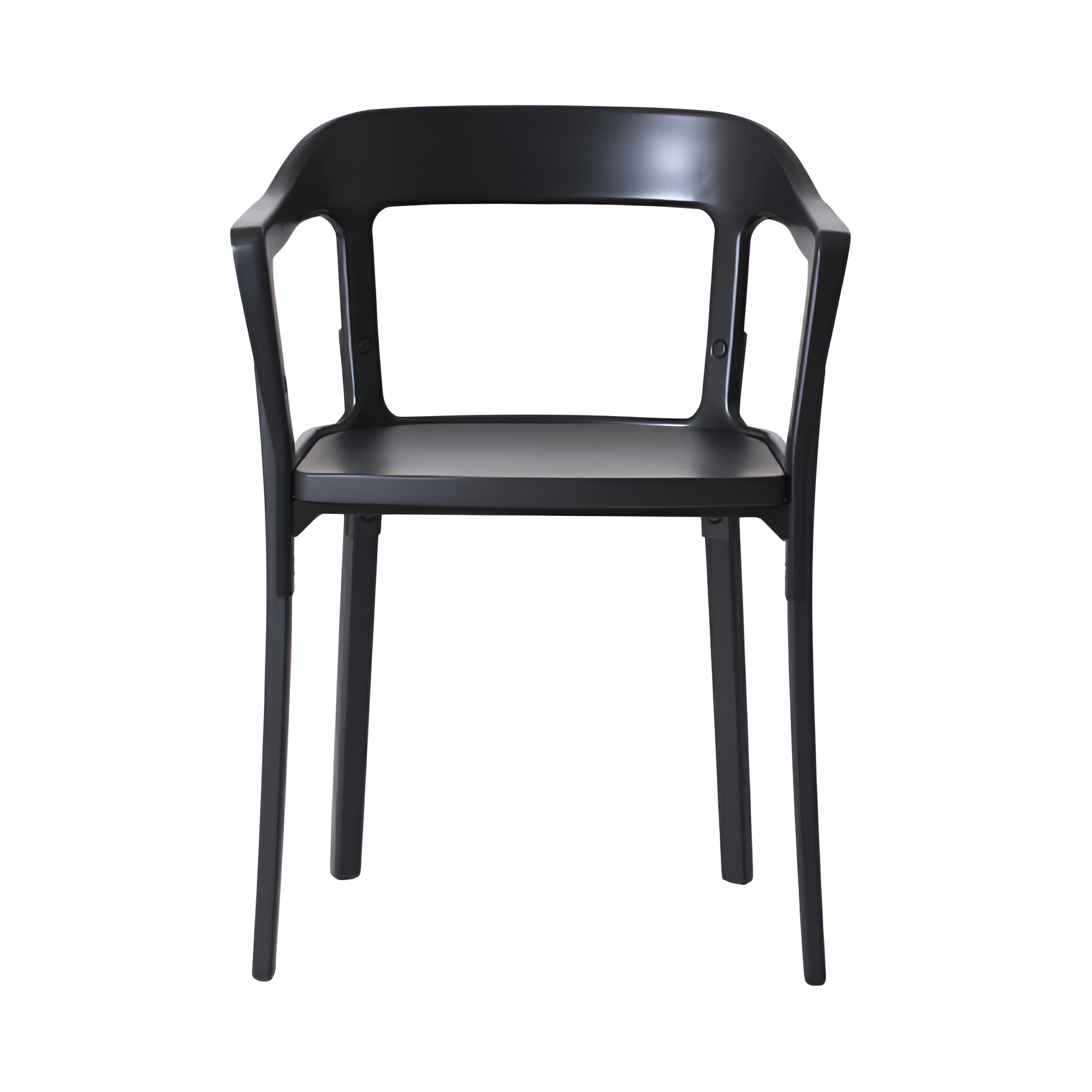 STEELWOOD Stuhl aus schwarzem Buchenholz