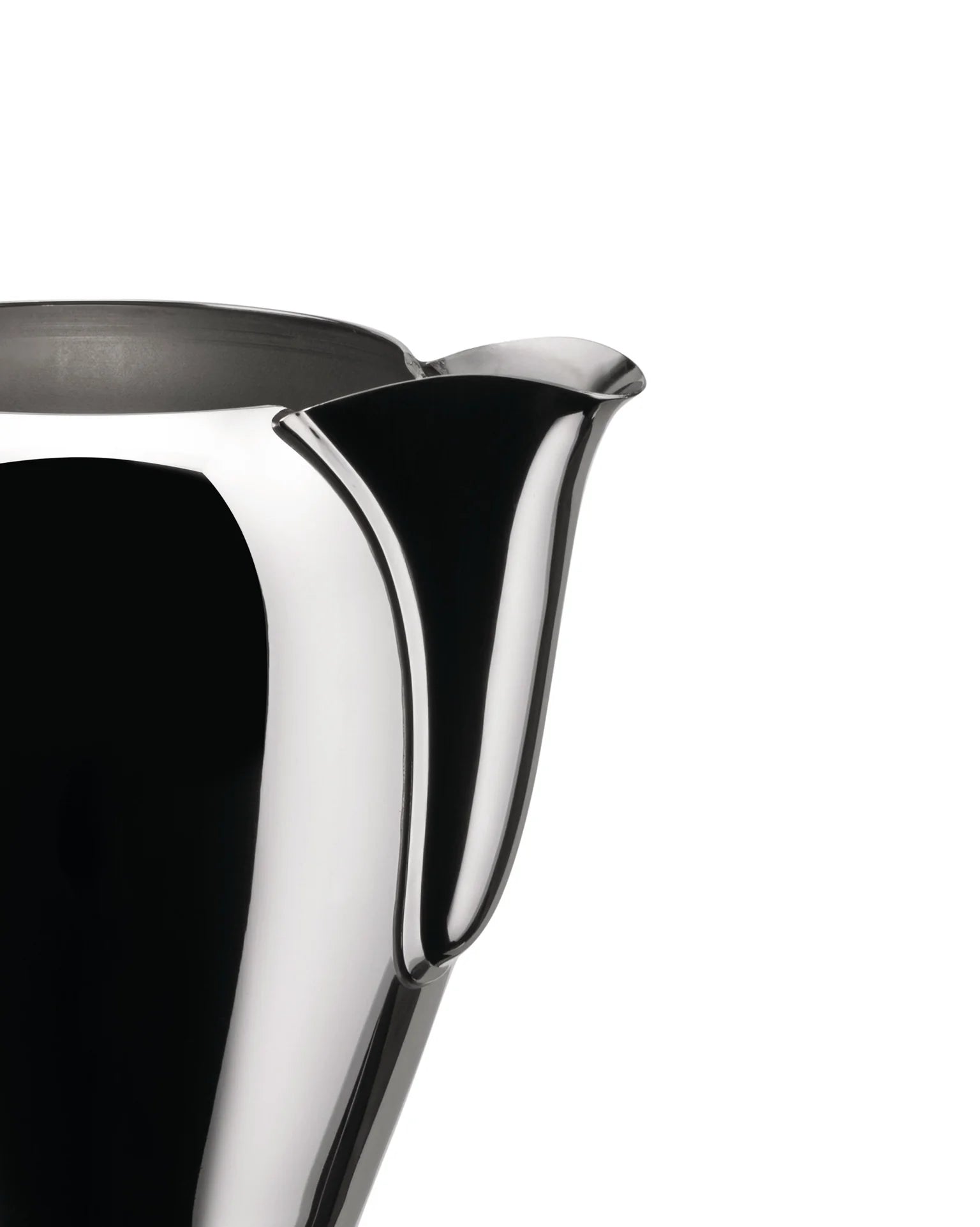 Silberbombenmilch mit Schwarz