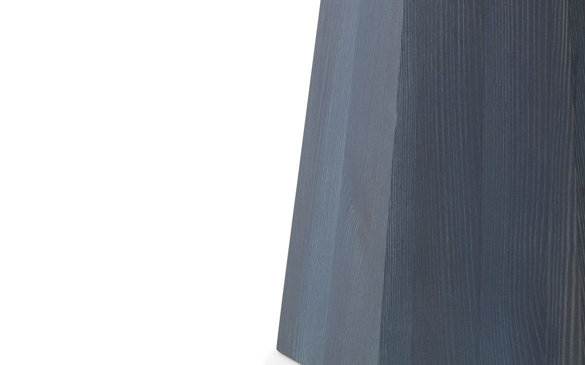 Kiefern navyblauer Couchtisch