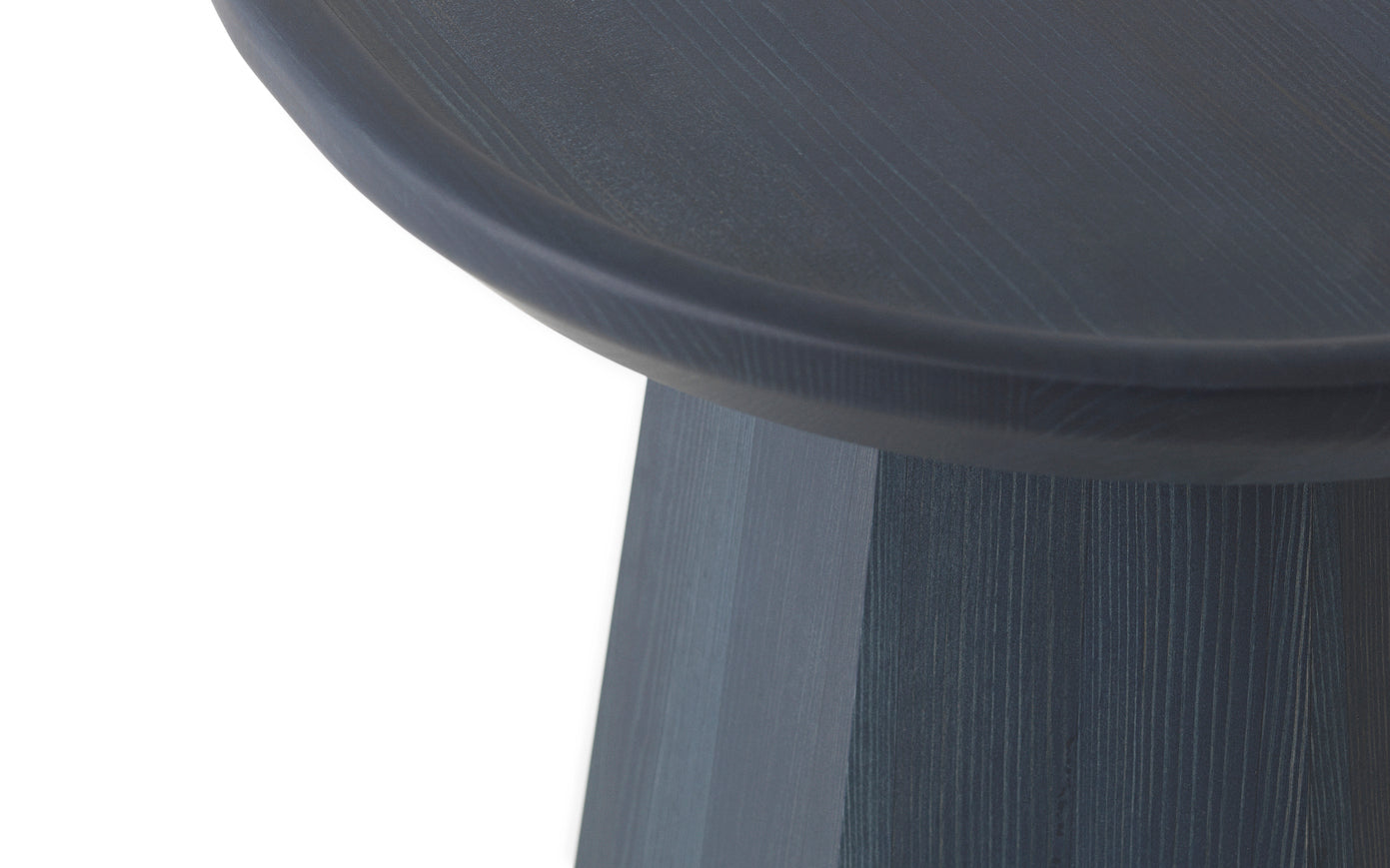 Kiefern navyblauer Couchtisch