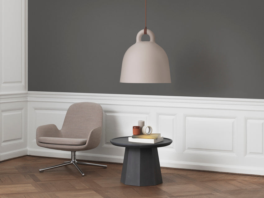 Kiefern navyblauer Couchtisch