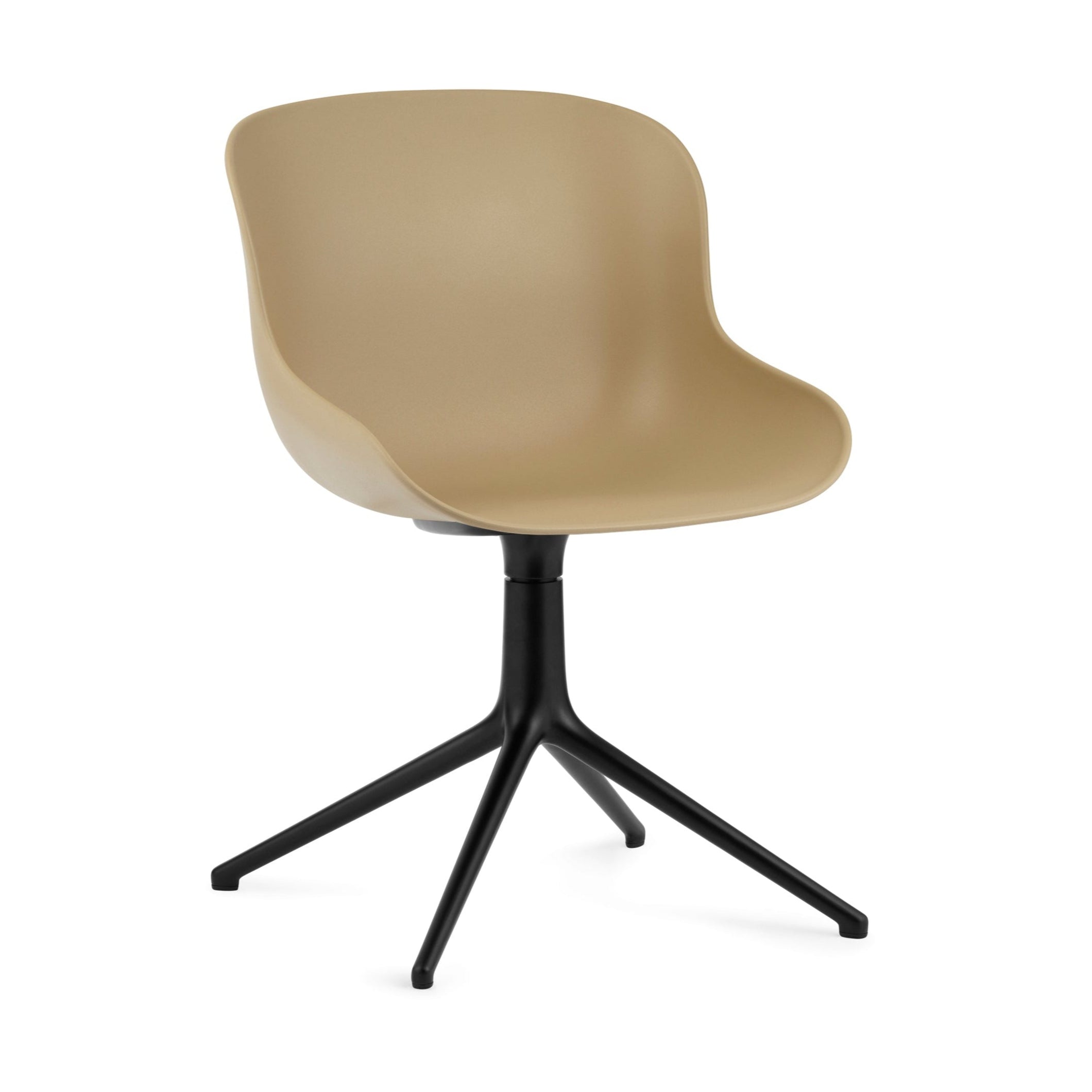 Hyg 4L Sandy Office Chair mit einer schwarzen Basis