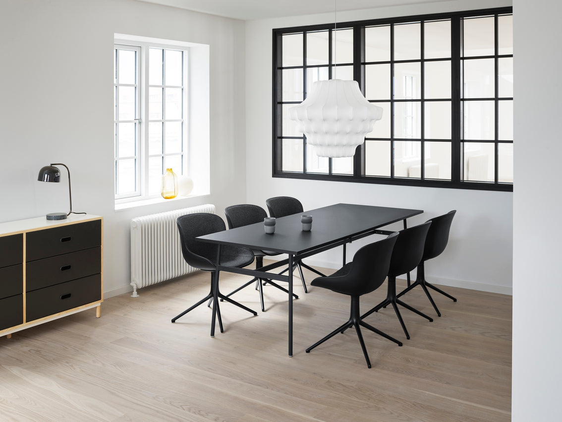 Hyg 4L Olive Polster Office Stuhl mit einer schwarzen Basis
