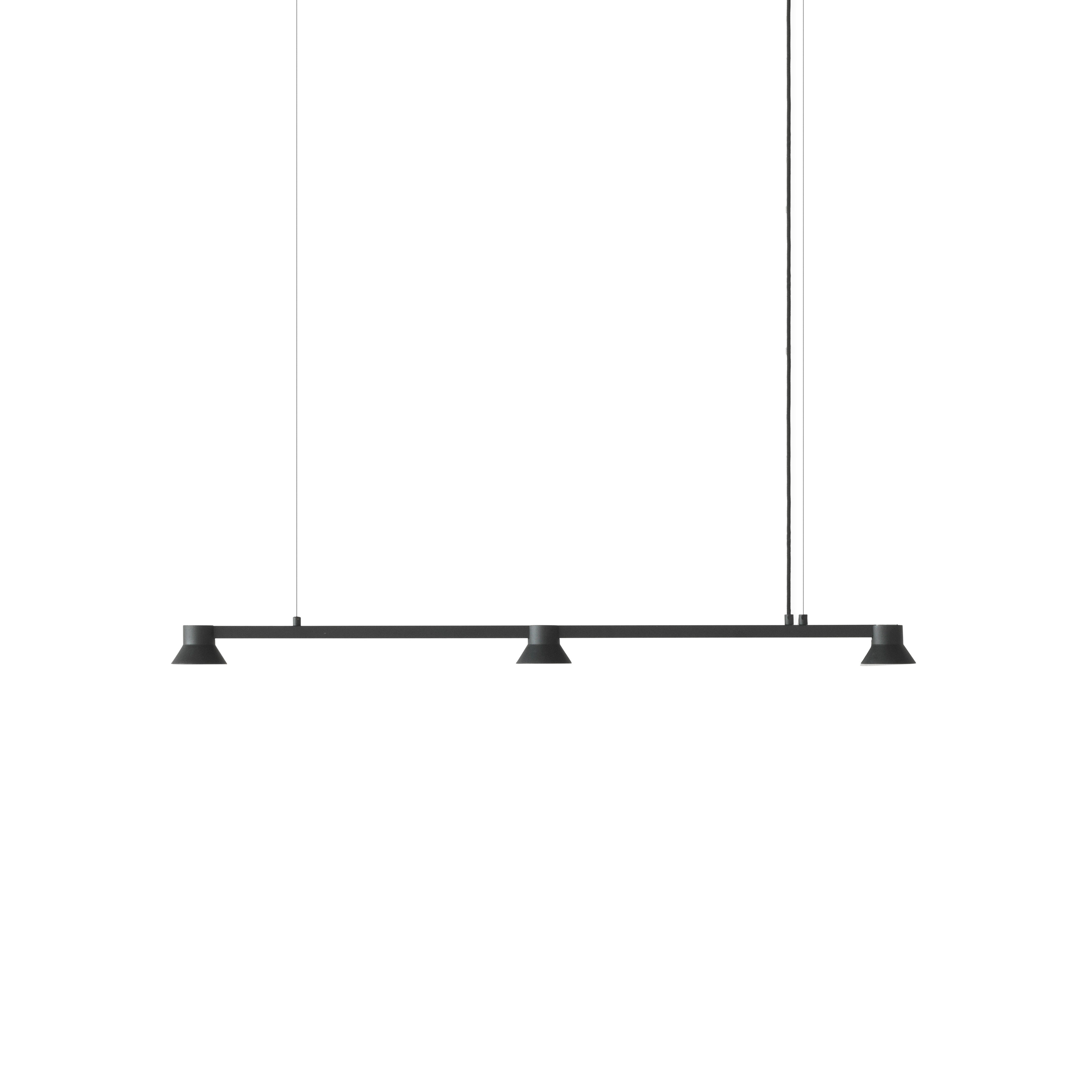HAT schwarze technische Lampe