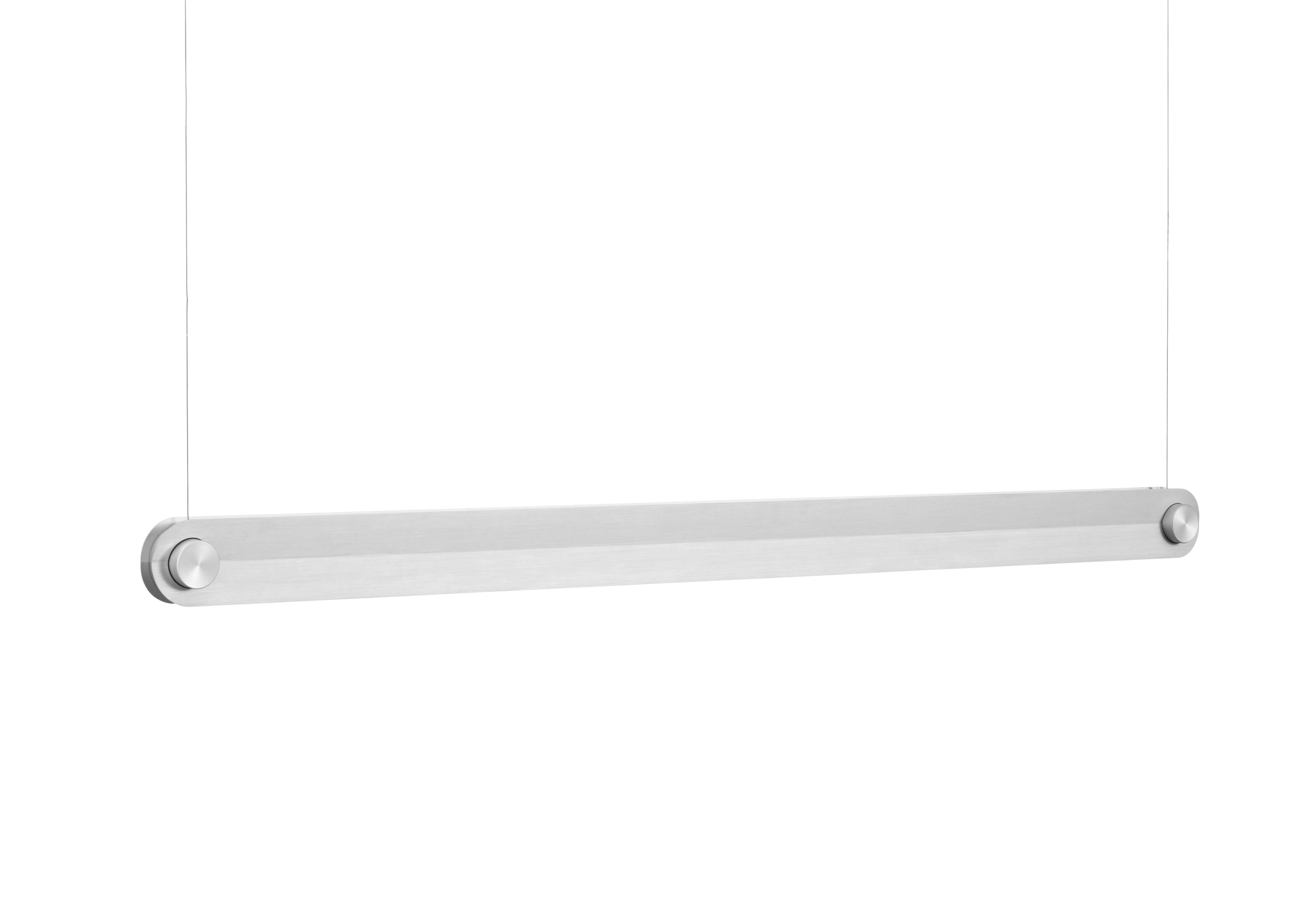 DIM LINEAR technische Lampe aus gebürstetem Aluminium