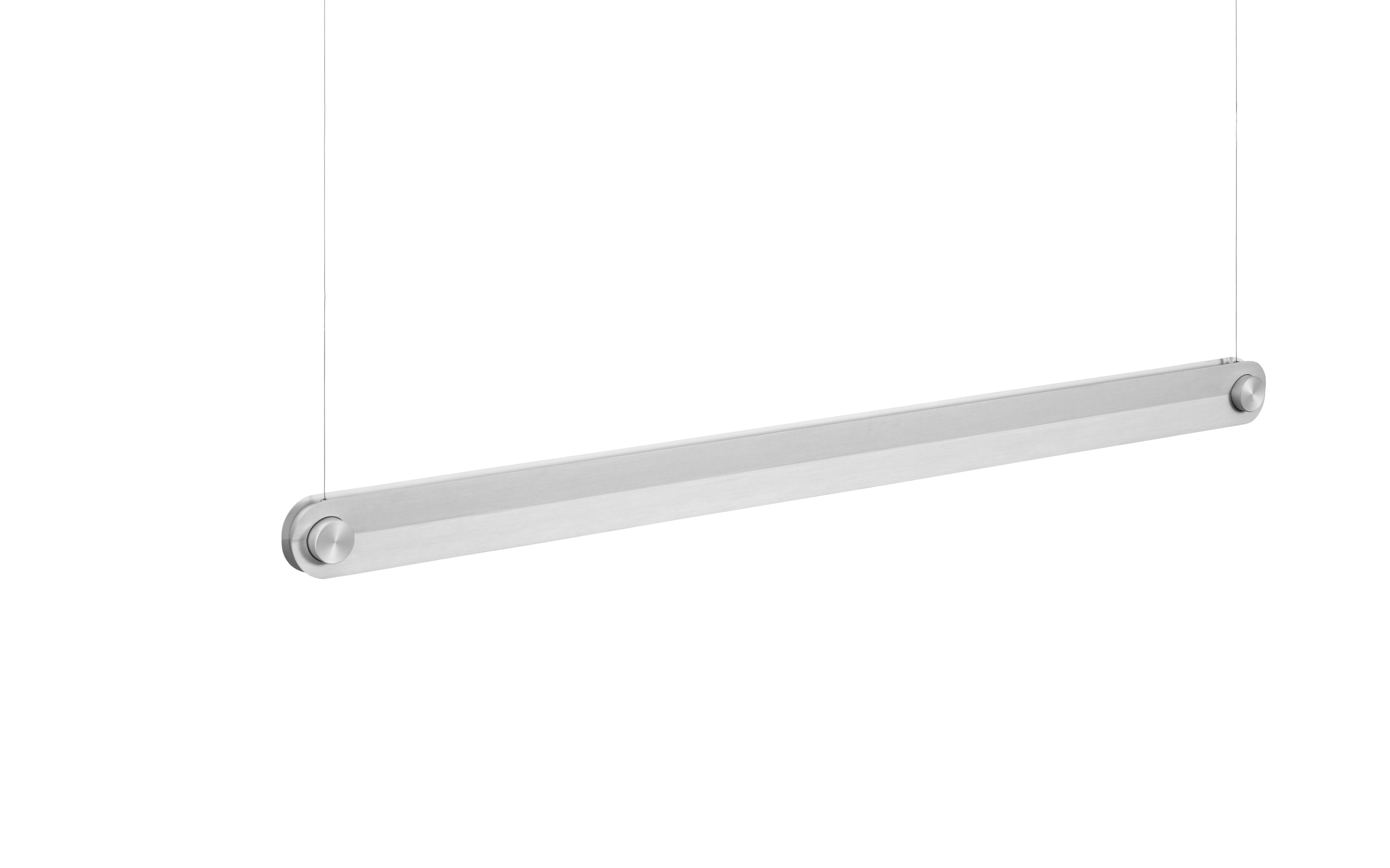 DIM LINEAR technische Lampe aus gebürstetem Aluminium
