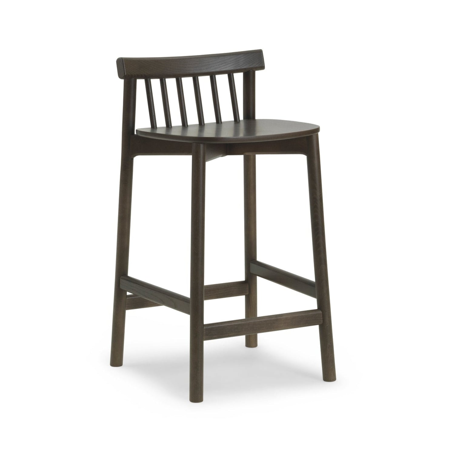 Pind Bar Stuhl Brauner Aschefurnier