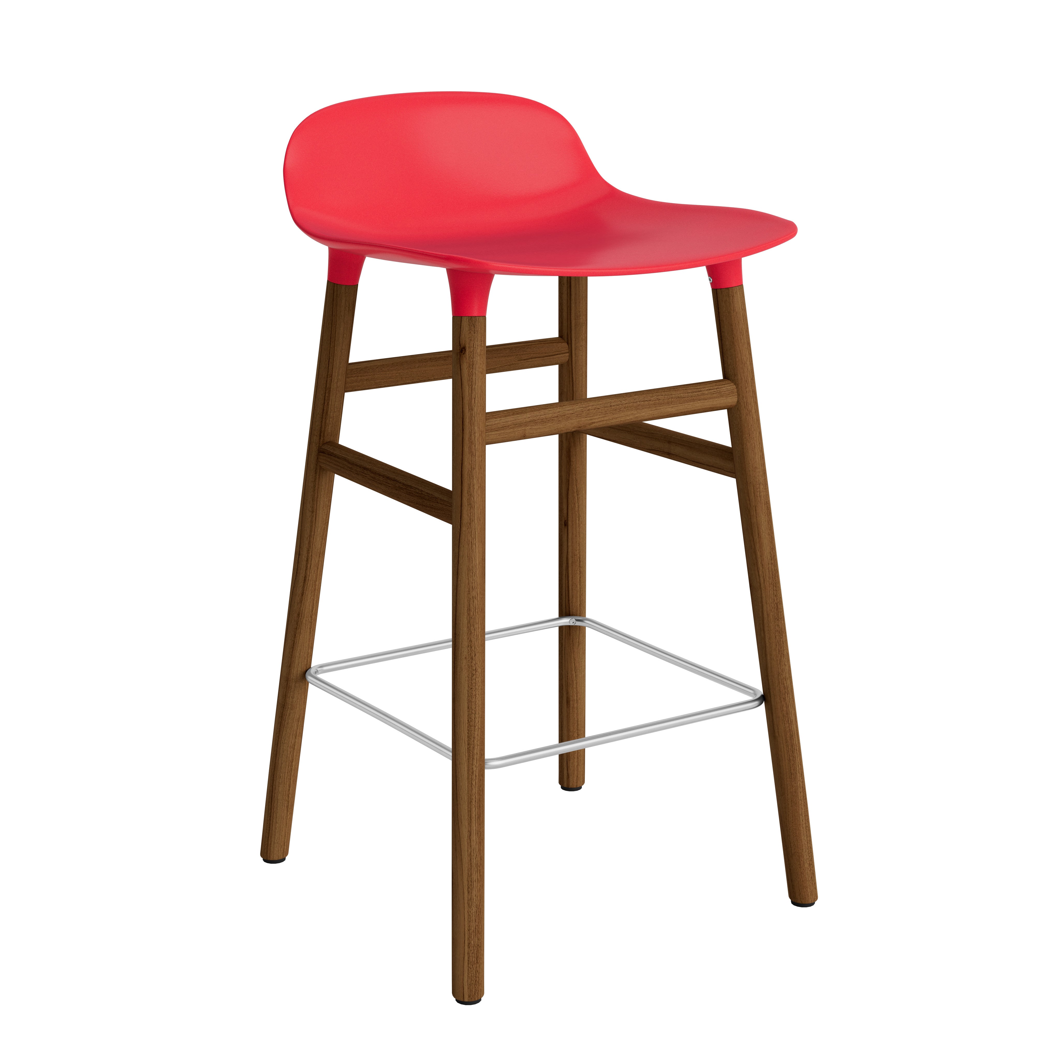 Hocker bildet rot mit einer nussigen Basis