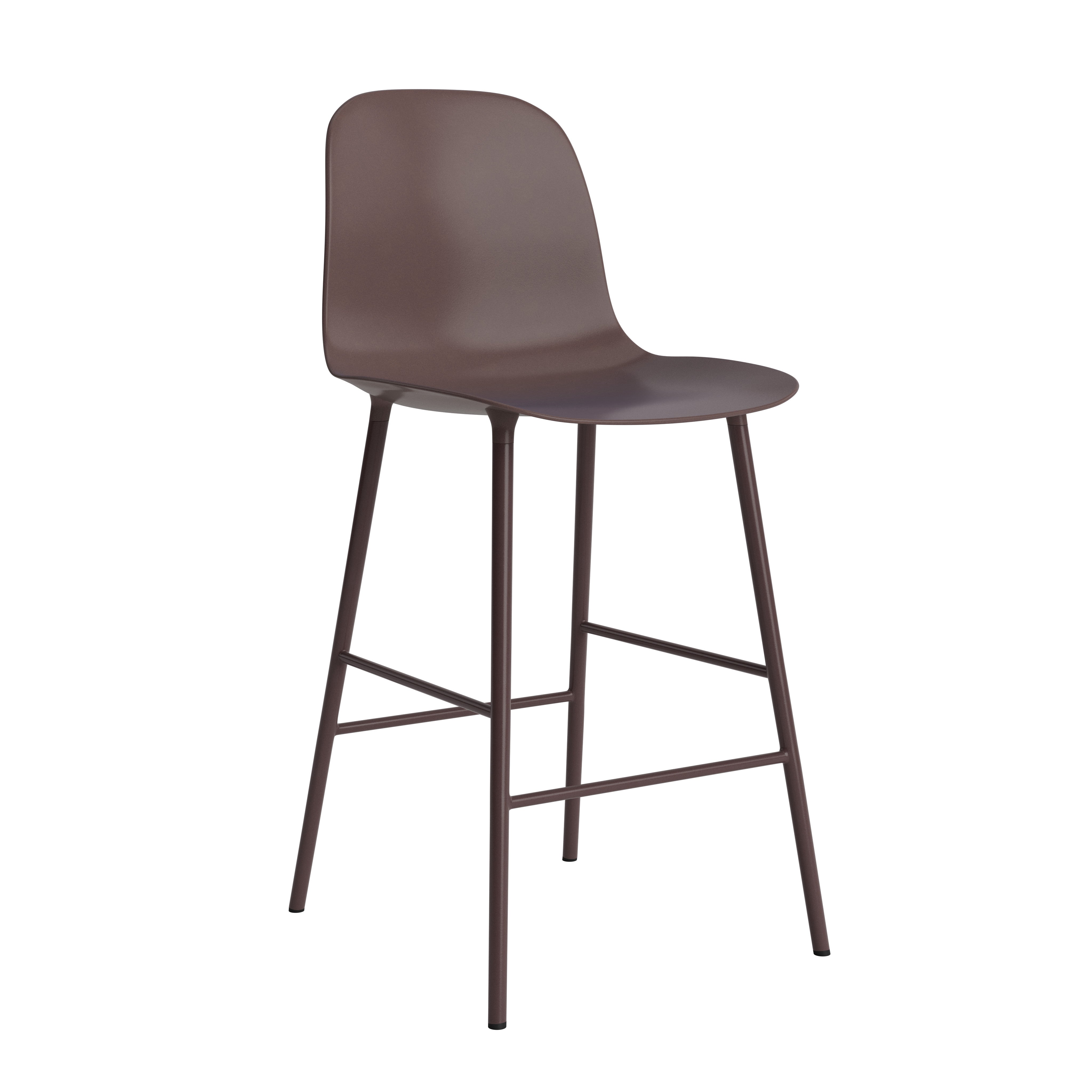 Barstuhl braune Formen