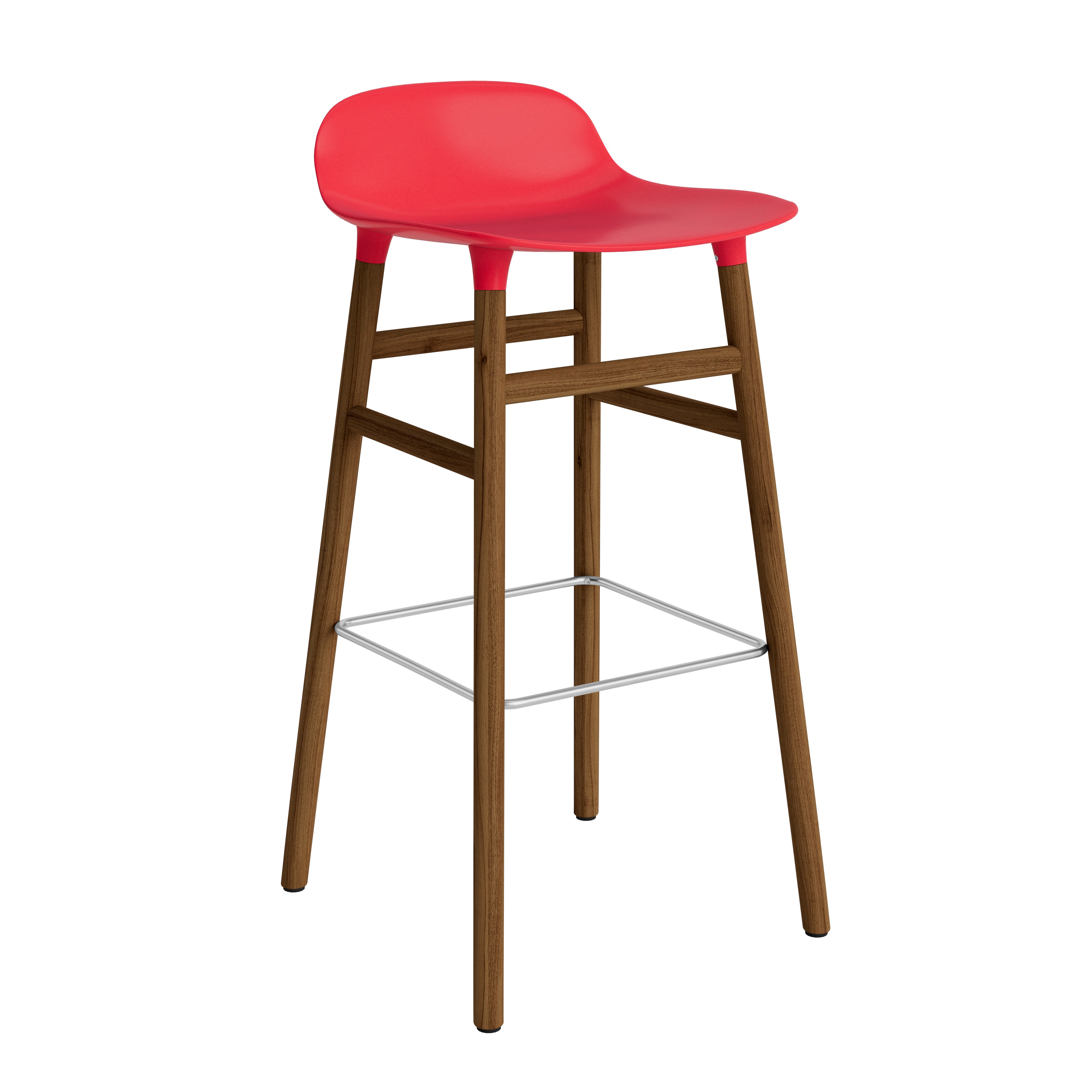 Hocker bildet rot mit einer nussigen Basis