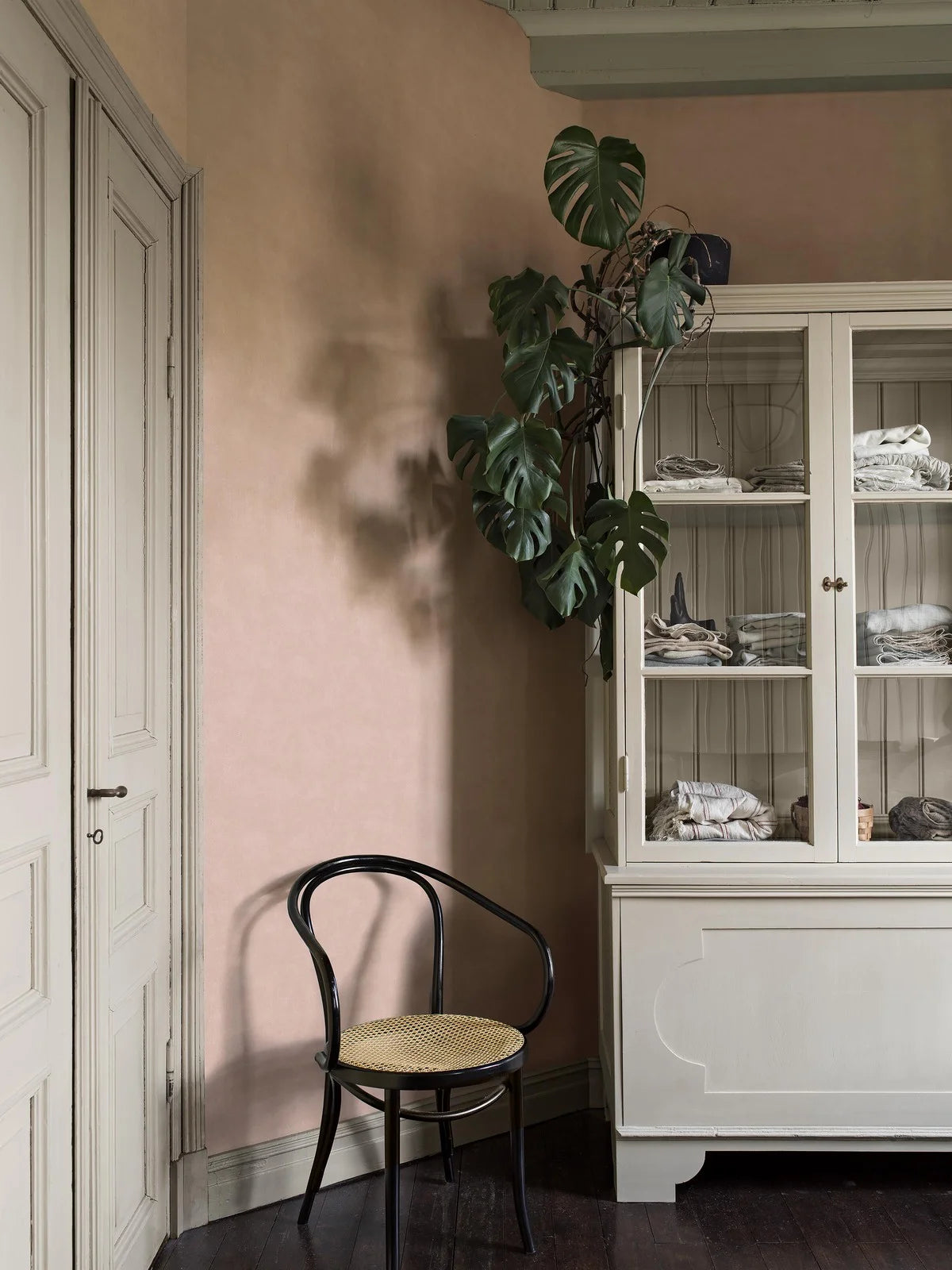 Canvas-like Wallpaper SHADES - RHODONITE Light Pink