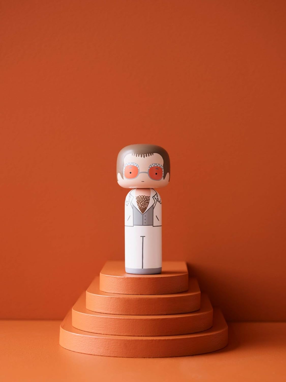 Decorative figure ELTON JOHN - WHITE OUTFIT