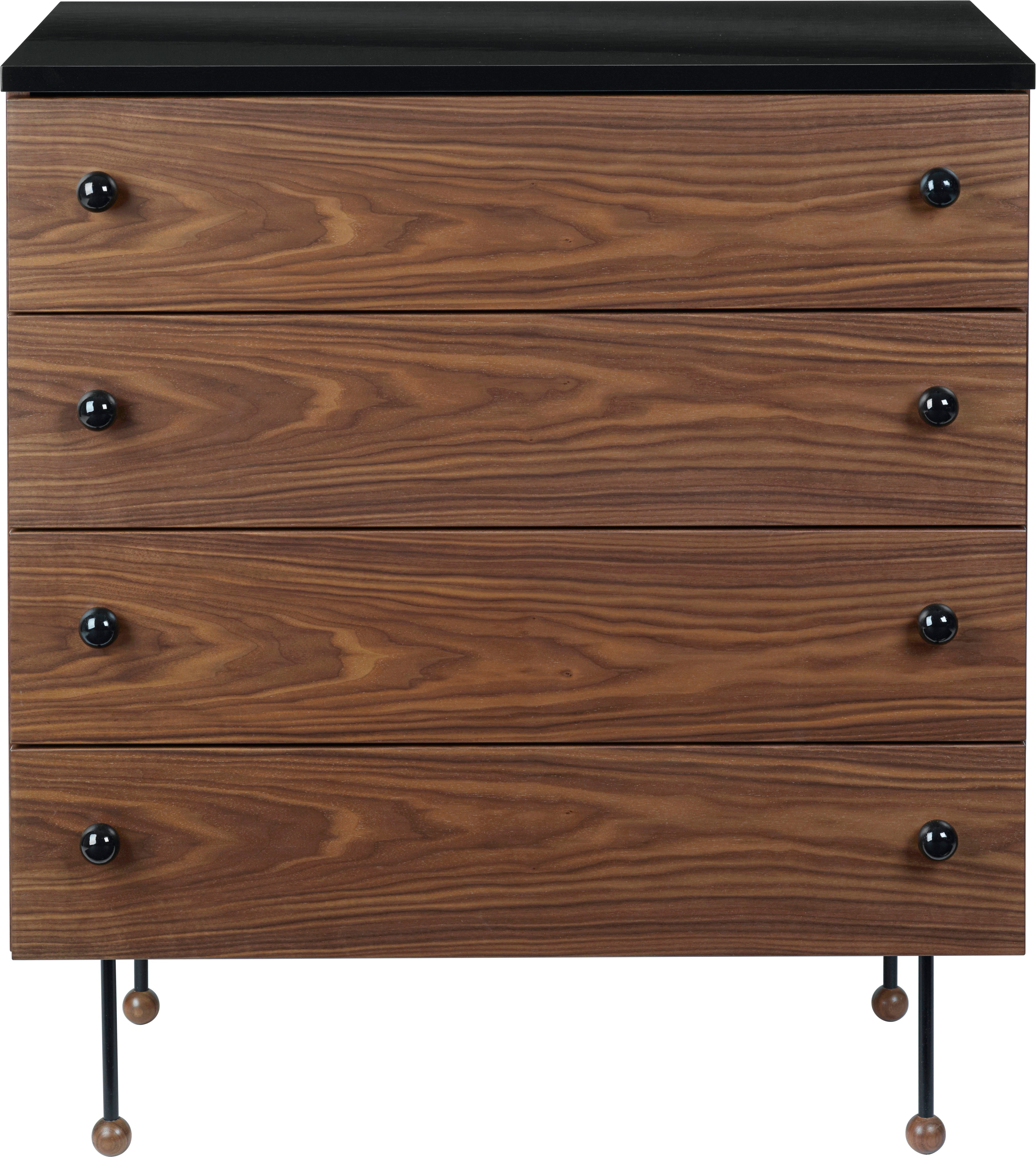Schrank 62 Nussbaumfurnier