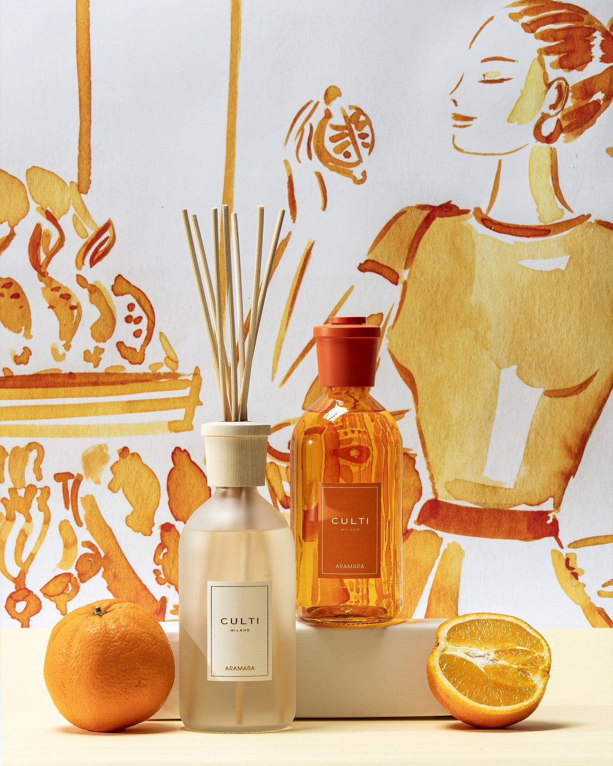 STILE - ARAMARA scented diffuser with notes of bitter orange, bergamot, and sandalwood