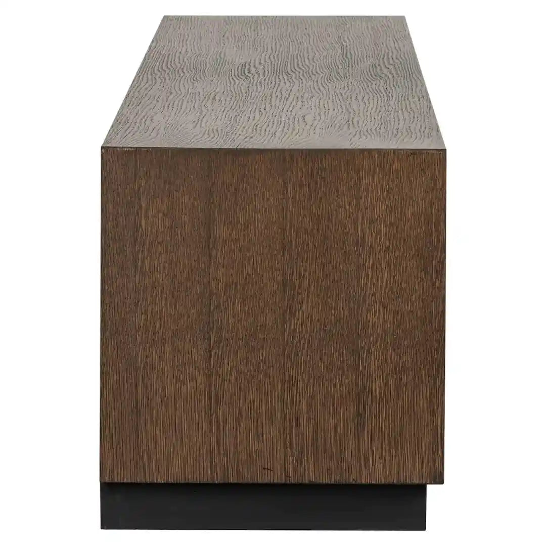 RTV-Sideboard OAKURA braunes Eichenfurnier