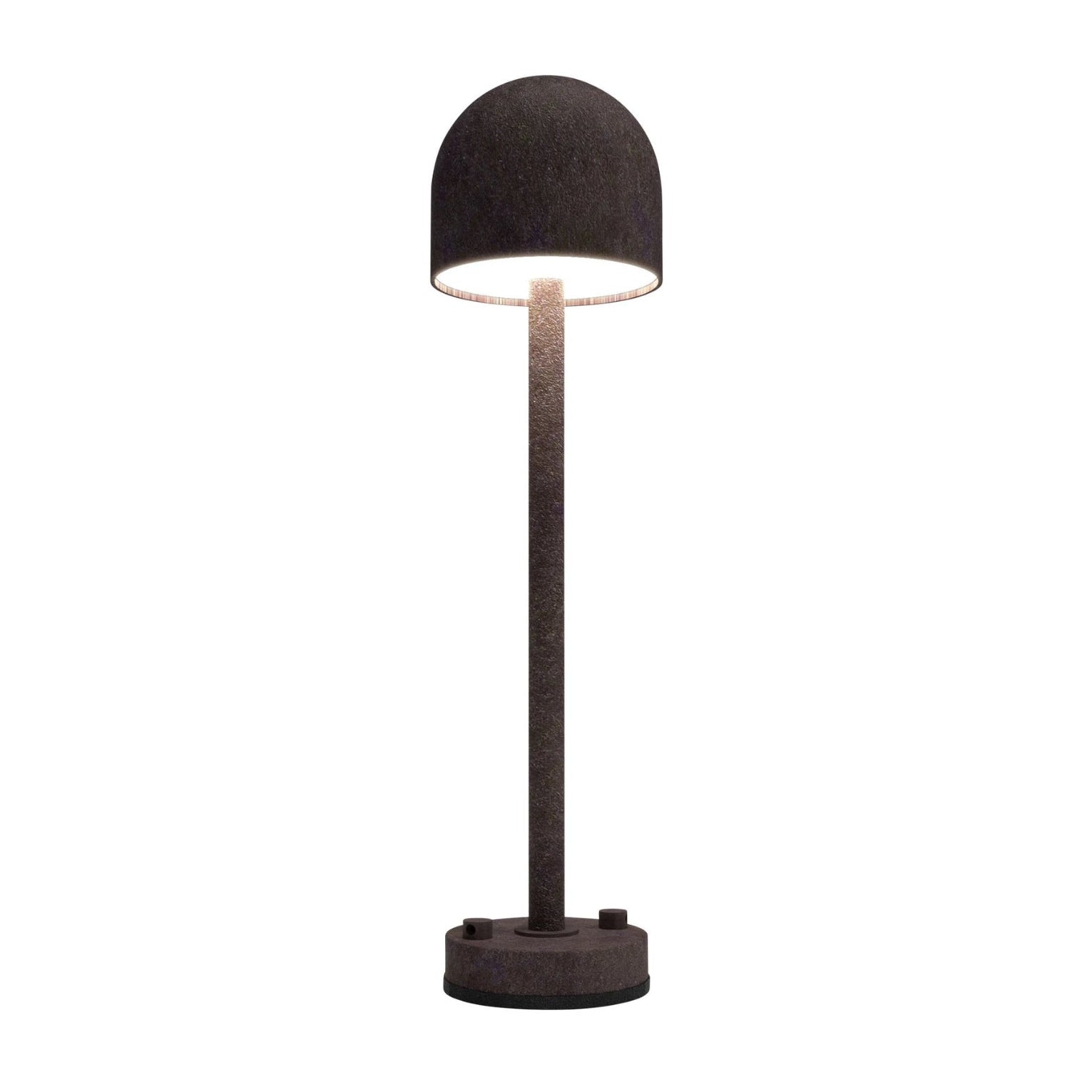 Outdoor floor lamp BOLETO brown