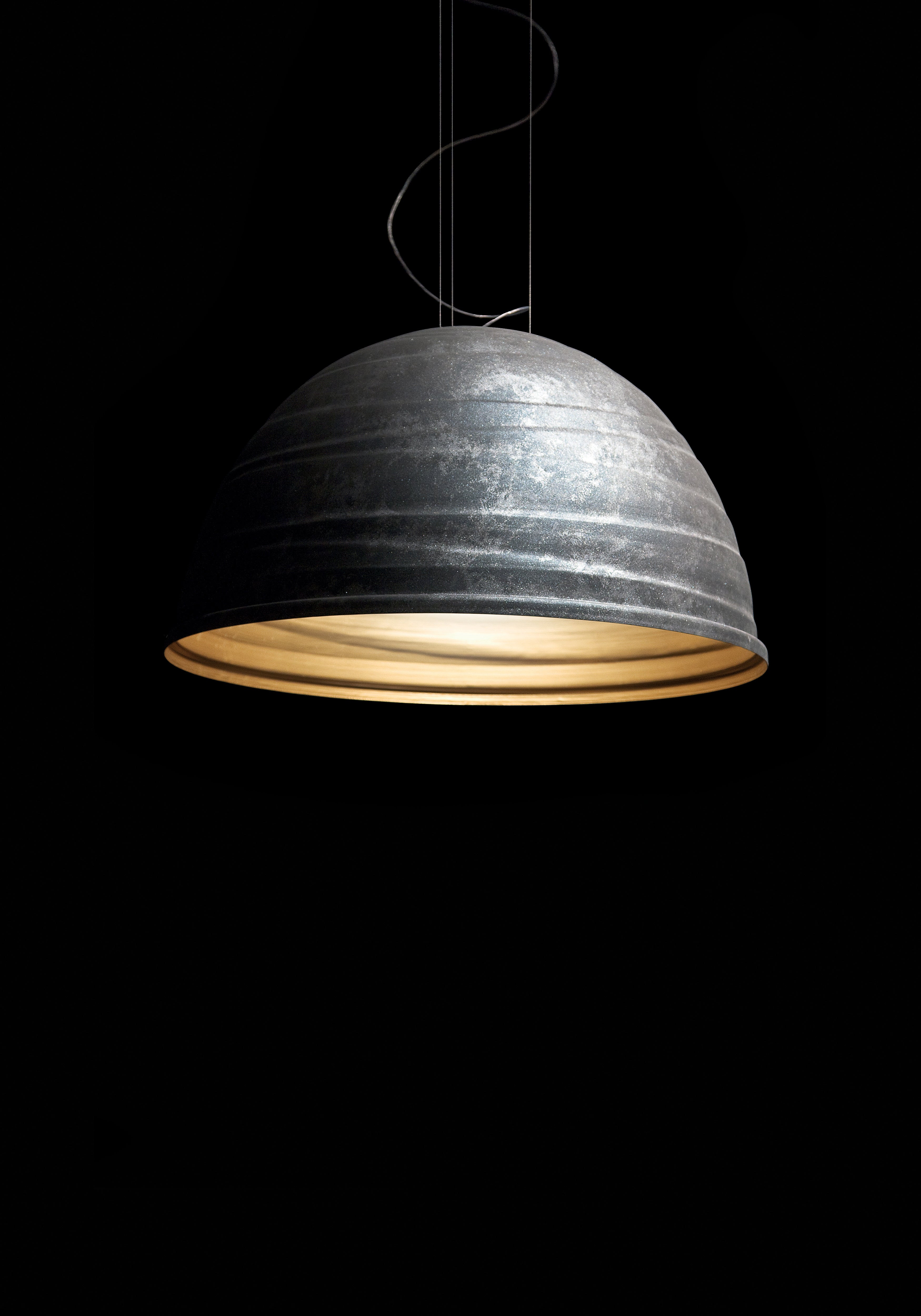 Metallic BABELE pendant lamp