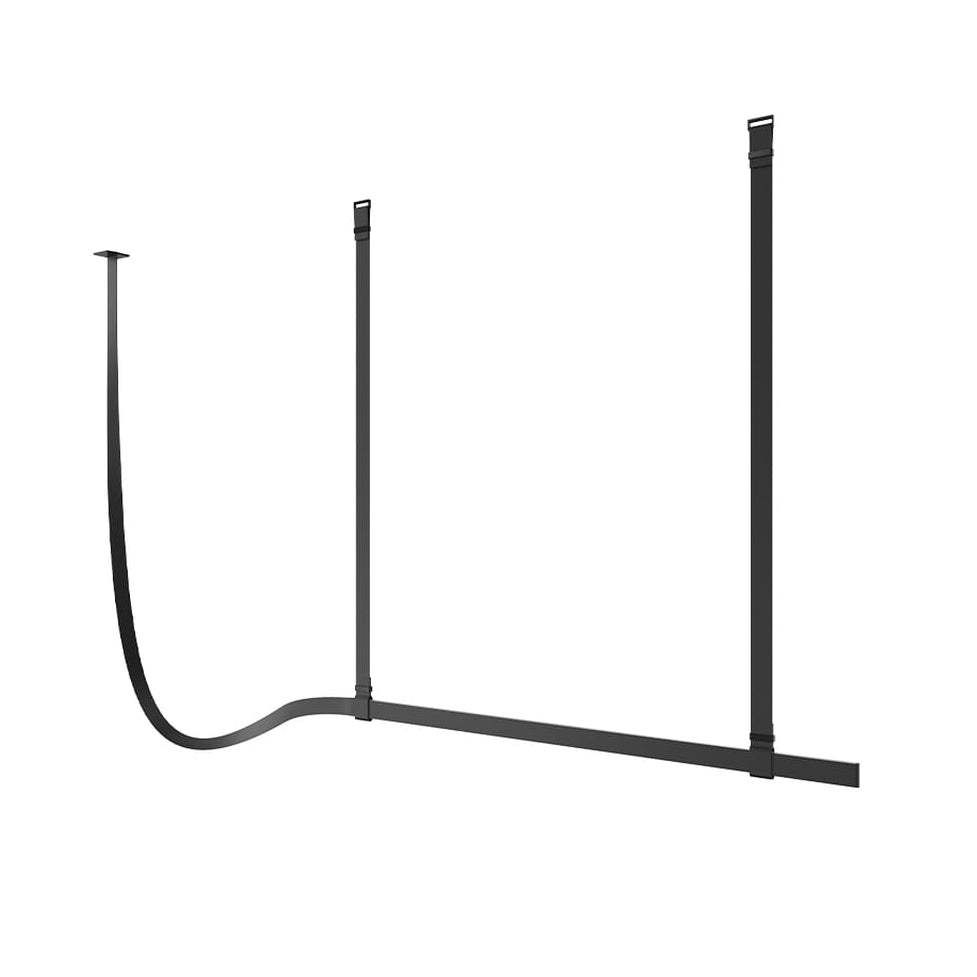 Pendelleuchte BELT schwarze Leder