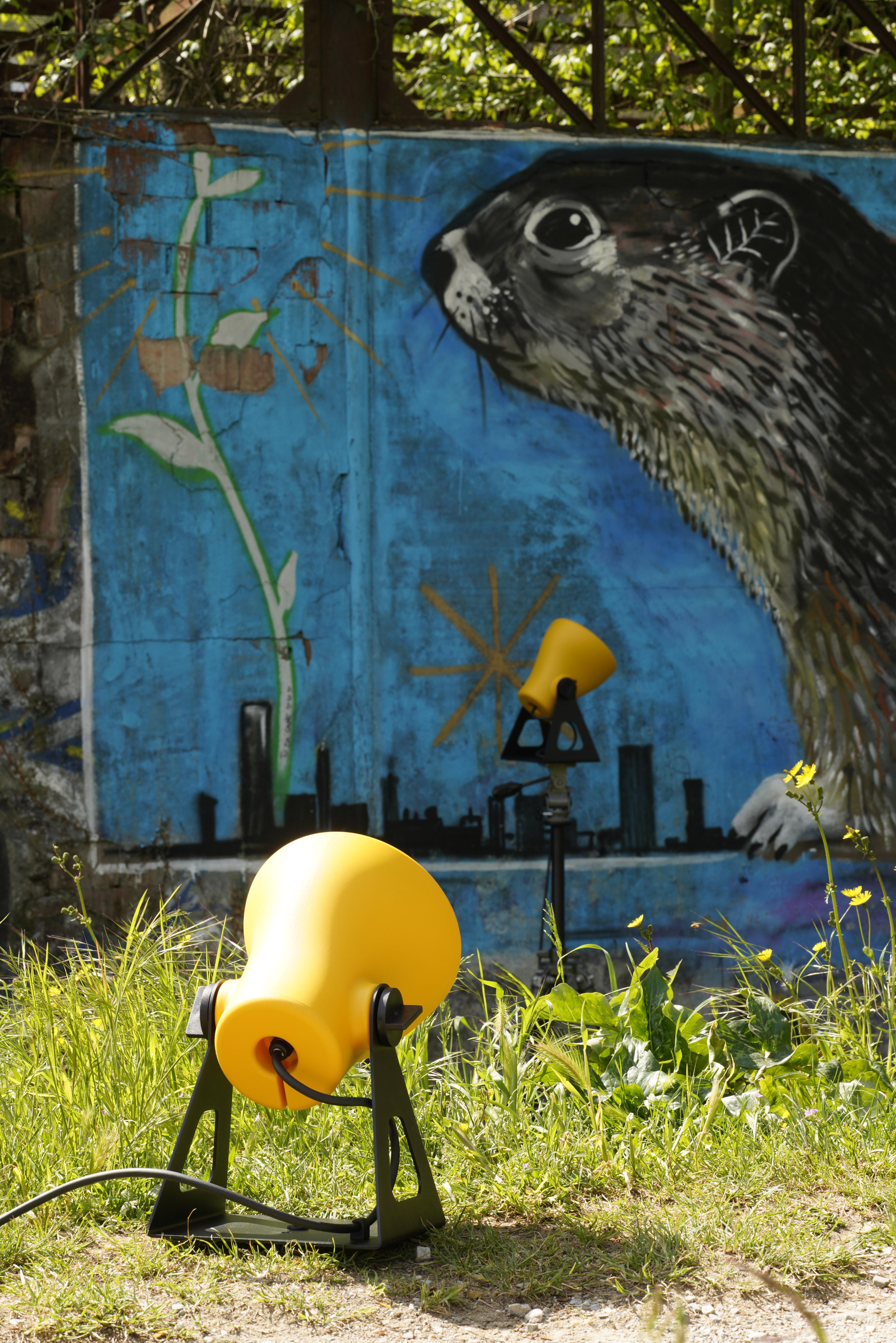 FROG Yellow Outdoor Floor Lamp