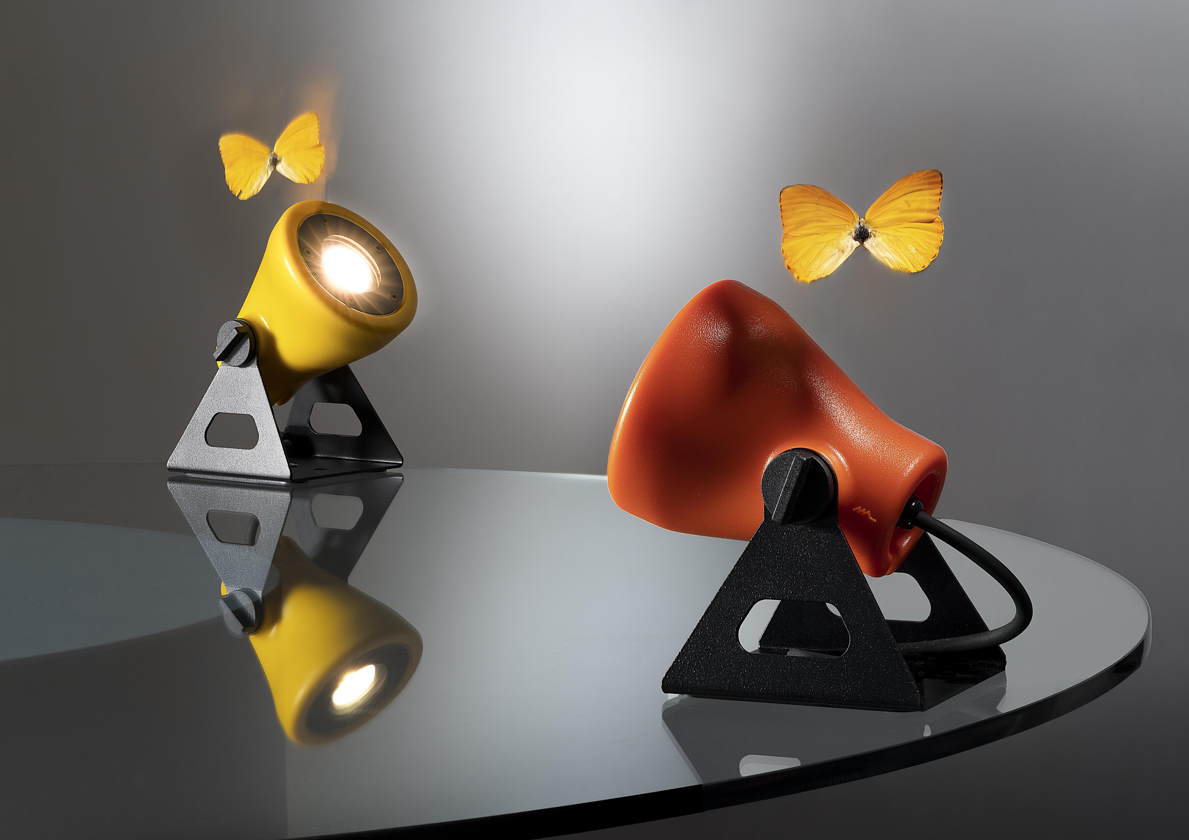 FROG Orange Outdoor Floor Lamp