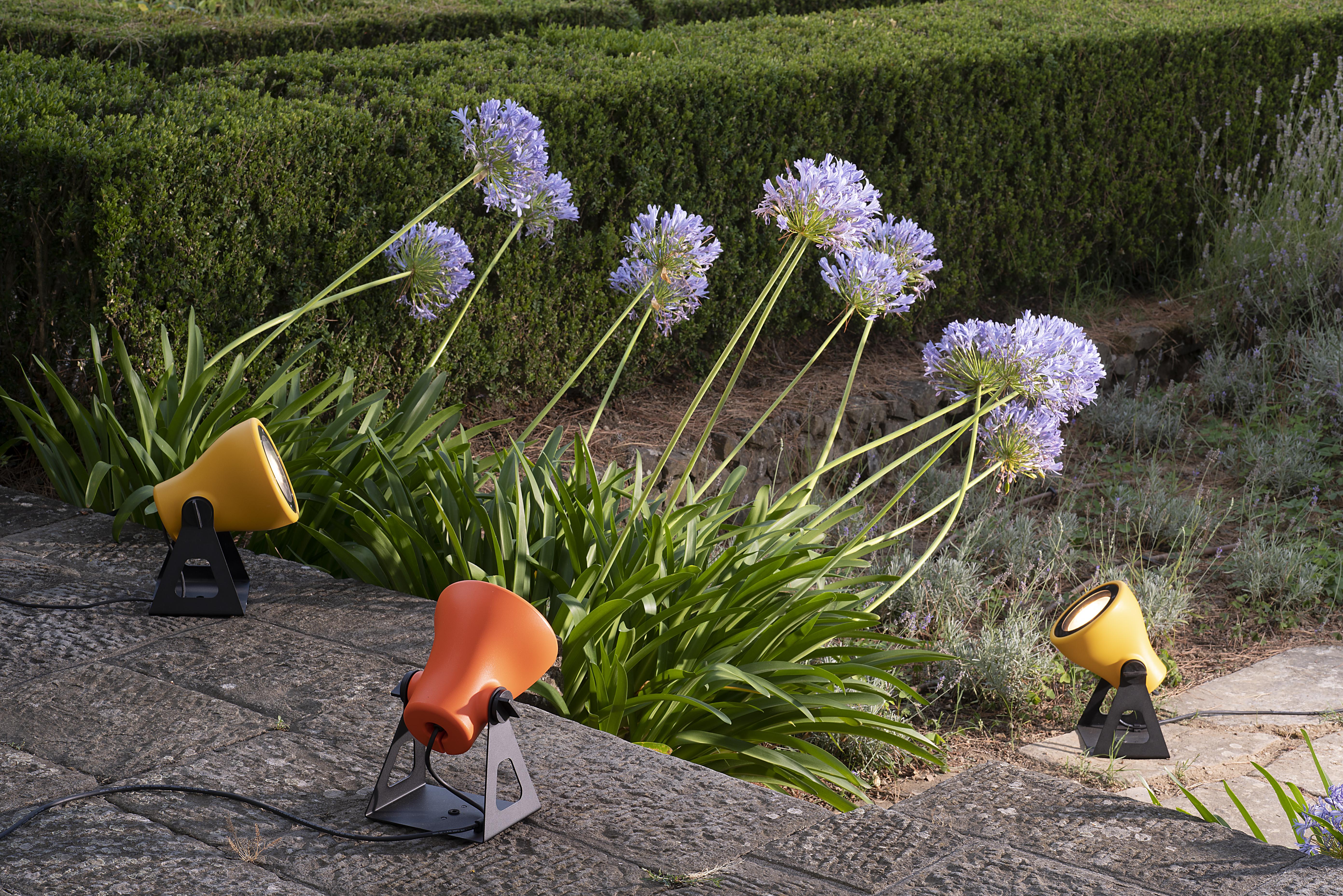 FROG Orange Outdoor Floor Lamp