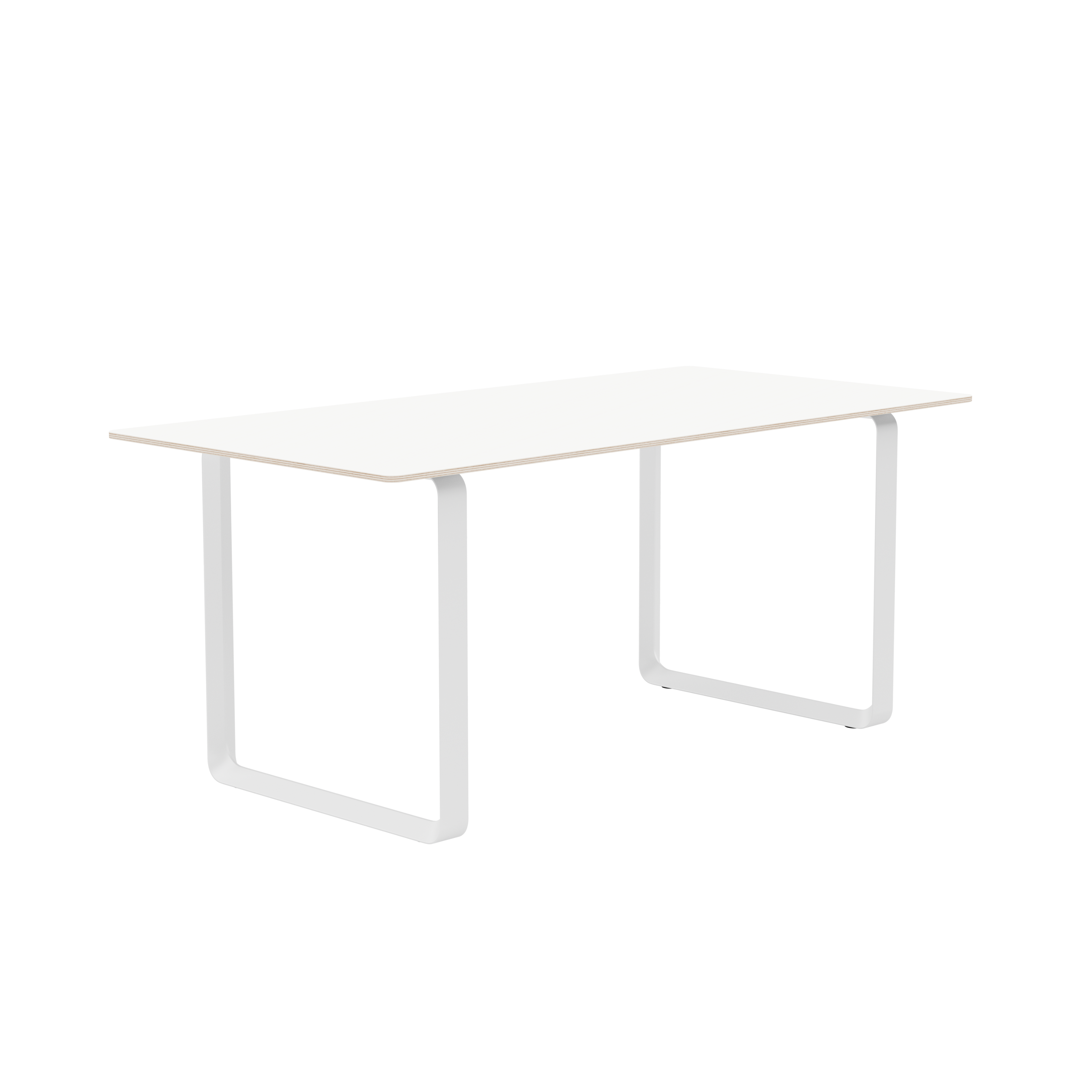 White 70/70 Table