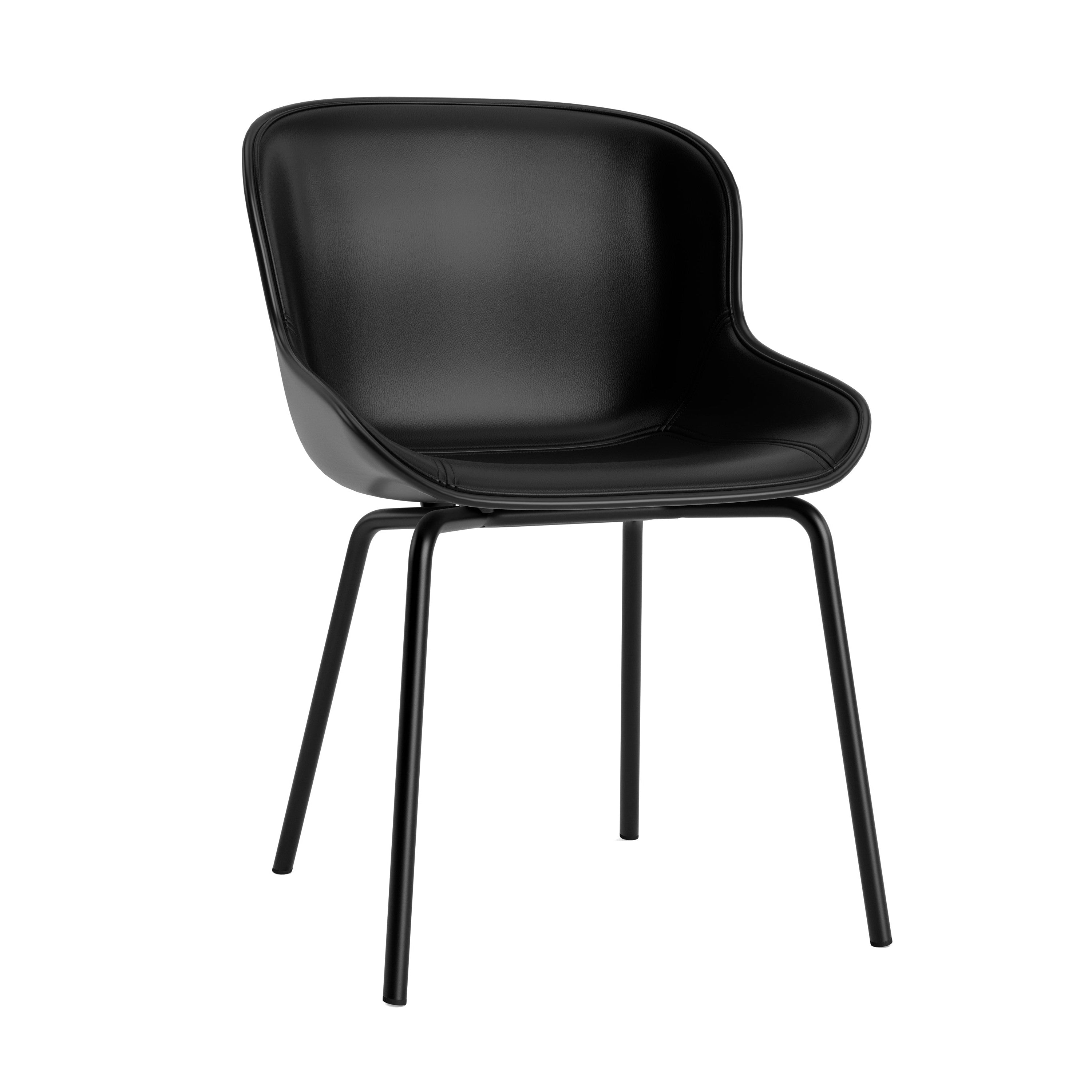 Hyg gepolsterter Stuhl schwarz
